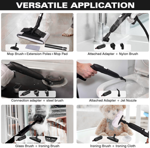 Nettoyeur Vapeur <span class=keywords><strong>Professionnel</strong></span> 2026 avec Cordon Long pour Nettoyage en Profondeur et Désinfection des Sols, Tapis, Canapés et Intérieurs de Voitures - Product Image 5