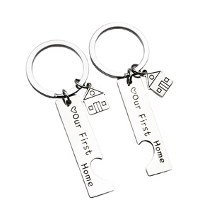 <strong>Home</strong> Keychain Engraved Our First <strong>Home</strong> House <strong>Keyring</strong> 2021 2022 Couples Housewarming Gifts Lovely Gift for <strong>New</strong> <strong>Home</strong> Owners - Product Image 1
