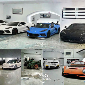 Carreaux de sol de garage antidérapants auto-adhésifs colorés <span class=keywords><strong>parquet</strong></span> résistant aux <span class=keywords><strong>tapis</strong></span> en plastique PP pour sol en vinyle de voiture - Product Image 4