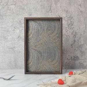 Meilleures nouveautés : Plateaux en bois, vaisselle artisanale indienne, plats à collation, assiettes en bois d'Inde pour la décoration - Product Image 1