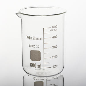कारखाने सस्ती कीमत उच्च बोरोसिलिकेट ग्लास गर्मी प्रतिरोधी 250 एमएल बेकर्स प्रयोगशाला ग्लेसवेयर - Product Image 6