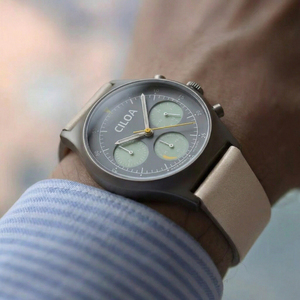 นาฬิกา CILOA ทรงกลมสีเทาสำหรับผู้ชาย ปรับแต่งได้ ฟังก์ชั่นหลากหลาย ทันสมัย สไตล์ใหม่ปี 2026 คุณภาพสูง กันน้ำ นาฬิกาควอตซ์ - Product Image 5