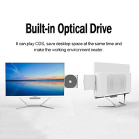 Ordinateur de Bureau Gaming Tout-en-Un 24 Pouces à Vente Chaude PC Monobloc AIO pour Gamers et Entreprises avec Processeurs I7 I5 I3
