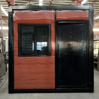 Maison préfabriquée modulaire pliable, résistante aux intempéries, installation rapide, pour bureau temporaire sur chantier, entrepôt