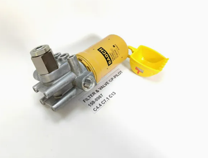 Vanne de filtre de machine Gp-Pilot 158-8987 pour excavatrice C4.4 C7.1 C13, filtre à huile hydraulique de transmission d'excavatrice - Product Image 2