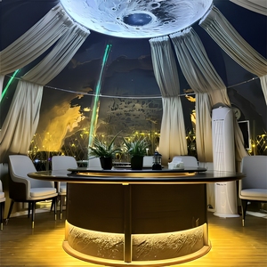 Cámaras Domo Prefabricadas de Policarbonato Impermeable con Estructura de Aluminio - Diseño Moderno para Espacios Dinámicos, Carpa Domo Geodésica - Product Image 5