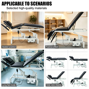Table de chiropratique motorisée certifiée pour la <span class=keywords><strong>d</strong></span>écompression vertébrale réglable et l'ostéopathie - Product Image 6