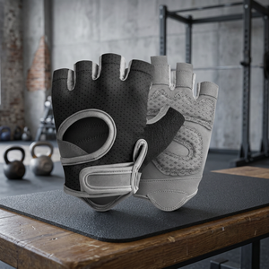 Men Half Finger <b>Weight</b> Lifting <b>Gloves</b> Premium Breathable Sports Wear OEM ODM Factory Wholesale Supplier - Product Image 3
