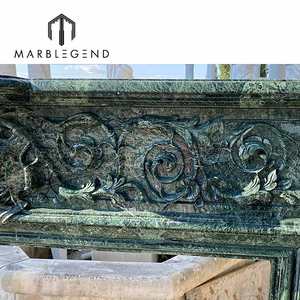 Offre Spéciale en marbre sculpté à la main <span class=keywords><strong>cheminée</strong></span> face marbre antique <span class=keywords><strong>cheminée</strong></span> autoportante inde <span class=keywords><strong>cheminée</strong></span> en marbre Vert à vendre - Product Image 5