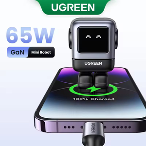 <span class=keywords><strong>Cargador</strong></span> de Teléfono <span class=keywords><strong>UGREEN</strong></span> de Carga Rápida de 65W con Pantalla Digital, GaN 100-240V, <span class=keywords><strong>Cargador</strong></span> de Pared Inteligente con Chip PWM para <span class=keywords><strong>iPhone</strong></span>, Gran Venta - Product Image 4