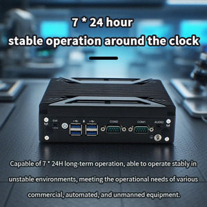 Tùy Chỉnh Không Quạt Mini Máy Tính Để Bàn Máy Tính Intel Celeron J6412 8GB + 256GB SSD Công Nghiệp Nhúng Mini Hộp Máy Tính - Product Image 4