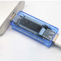 KWS-V20 Voltímetro y Amperímetro USB, Probador de Capacidad de Batería, Probador de Corriente y Voltaje KWS-V20