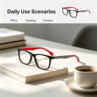 Lunettes BONA avec branches en caoutchouc, montures de style luxueux, lunettes portables, monture optique en acétate pour femmes, hommes, enfants, usage quotidien
