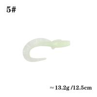 Leurre de pêche souple en PVC, type ver, multi-articulé, haute qualité, leurre grenouille artificiel, prix abordable, pour la pêche en rivière au marlin, Twister