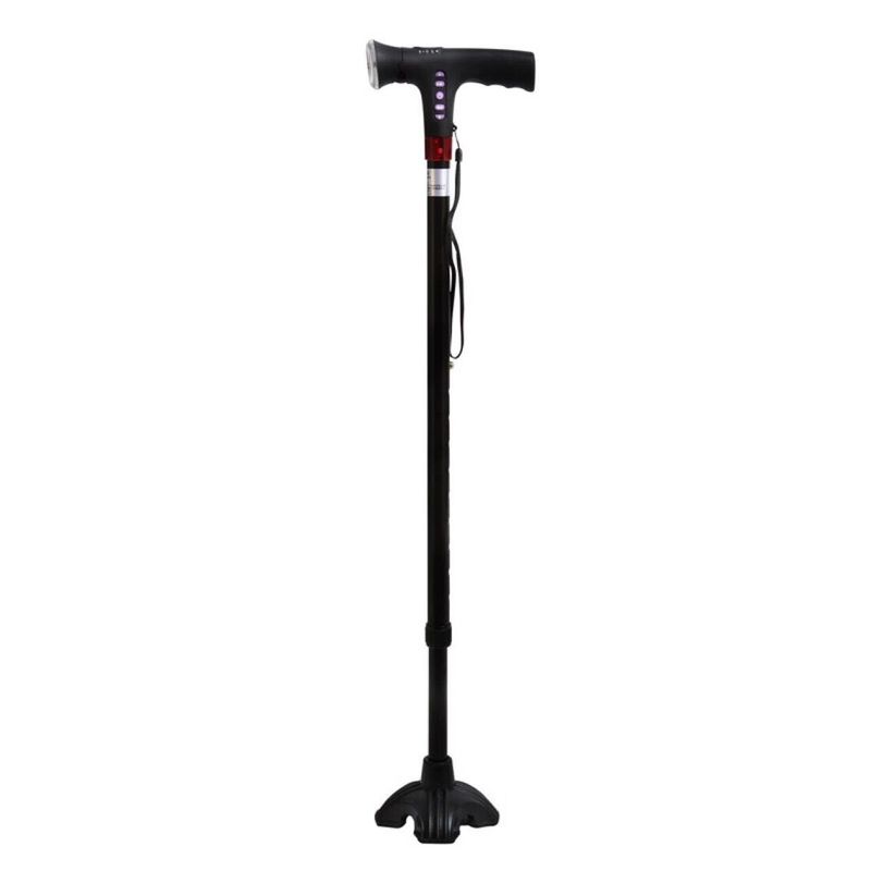Aluminum Walking Cane Stick with Plastic