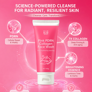 <span class=keywords><strong>Nettoyant</strong></span> Visage au Collagène PDRN Rose Marque Blanche – 7 Collagènes Éclaircissants, Hydratant et Réparateur <span class=keywords><strong>pour</strong></span> Peaux Sèches et Sensibles - Product Image 4