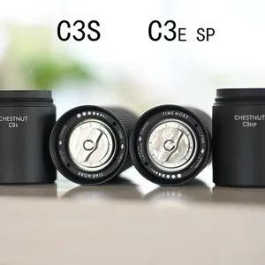Para molinillos de café TIMEMORE de acero inoxidable, modelos Chestnut C3ESP <span class=keywords><strong>C3S</strong></span> con cepillo de limpieza sin desgaste S2C, envío gratis - Product Image 6