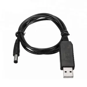Fabrik Preis USB Ladekabel 5 V zu 12 V 5,5*2,5 MM Schritt UP Kabel USB Zu Dc konverter Kabel