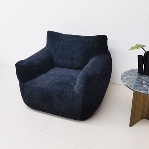 Marsiling Modern Tropical <strong>Bean</strong> <strong>Bag</strong> Chair <strong>Boucle</strong> Tufted Accent Sofa Set for Adults Kids - Product Image 3
