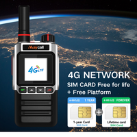 Maycall Rugged Mini Compact Global PTT Server Dual SIM LTE 4G POC pour Radio Talkie-Walkie Étanche IP65 2500-3000mAh