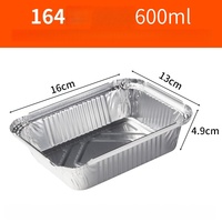Ventes en gros d'emballages alimentaires jetables, plaques en aluminium avec couvercle, plateaux en aluminium, bacs, contenants pour la restauration rapide