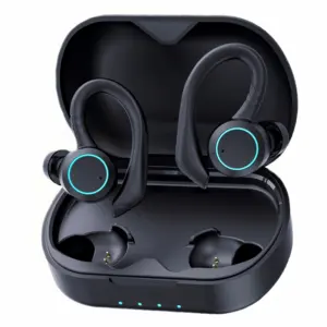 Earbud Tws nirkabel untuk olahraga, headphone dalam telinga Gaming Bluetooth tahan air dengan headset Tws