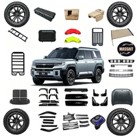 MASSAIT Accessoires de modification tout-en-un pour véhicules tout-terrain CHERY T1 T2 ICAR 03 V23 V27 BYD B3 B8 Ti7 Ti3 TANK300 500 H9 Kits