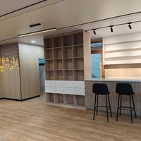 Maison conteneur préfabriquée mobile de 20 pieds en kit pour bureau, maison prête à l'emploi, bureau portable, maison de luxe