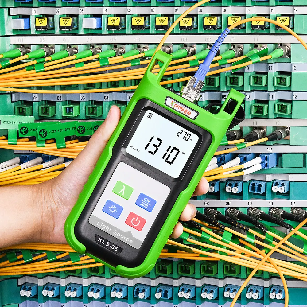 Hochwertiges tragbares 1310nm/1550nm mit Sc/FC/St-Anschluss tragbare Faser-Optischen Lichtquelle