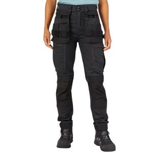 Pantalons de travail renforcés pour femmes, pantalons de travail durables avec poche pour outils pour charpentier, ingénieur, électricien, <span class=keywords><strong>peintre</strong></span> - Product Image 3