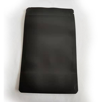 Pochette en papier Kraft noir Transparent à fermeture éclair, pochette debout avec Front, papier naturel, biodégradable, marron, Bio