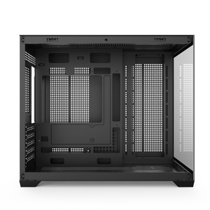 Boîtier de jeu MATX double vitrage 0,7 mm, compatible avec un refroidisseur à eau de 360 mm, châssis à haut débit d'air, support BTF - Product Image 5