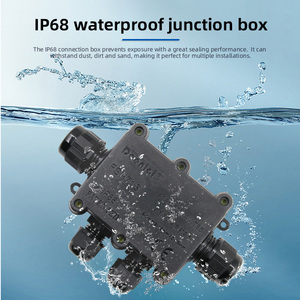 Boîte de jonction étanche IP68 avec bornes câble extérieur boîte de jonction souterraine lumière de <span class=keywords><strong>jardin</strong></span> boîte étanche Deenlai FSH713-4P - Product Image 5