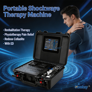 Trolley Shock Wave Therapy Machine Reduce Inflammation Rehabilitation Shockwave Massage Therapy Machine for Wellness Center - Product Image 1