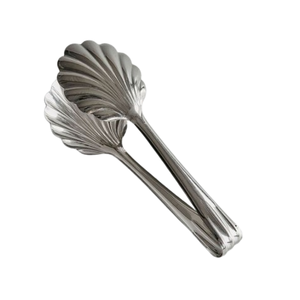 Pince à glace en métal fini or 2 pièces pince à dessert pince à dessert pince à nourriture en acier inoxydable outil de cuisine - Product Image 2