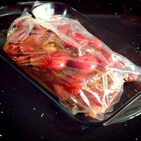 Fruits de mer jetables poulet bouilli emballage résistant à la chaleur avion four alimentaire cuire sac
