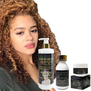 Etiqueta privada Gluta White Set Aclaramiento DE LA PIEL Hidratante Eliminar imperfecciones Imperfección Reducir pigmento Melanina Cuidado DE LA PIEL Face Set - Product Image 1