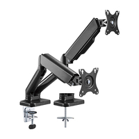Support de moniteur à double hauteur réglable Bras de moniteur
