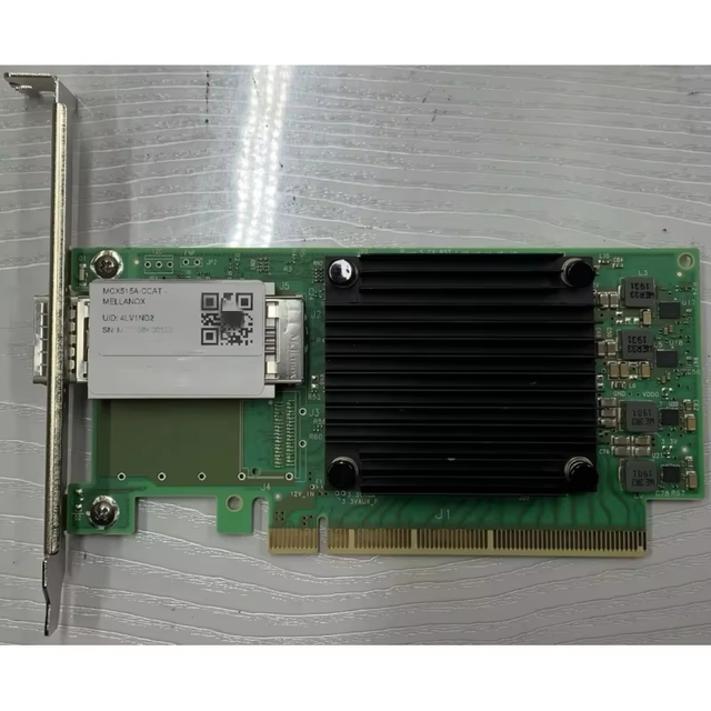 Mellanox Ethernet PCIe 3.0 X16 Single Port 100GbE Ethernet Network Adapter Card EN MCX515A-CCAT