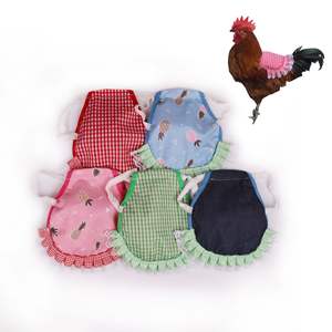Farm Hen Feather Retainer Chicken Saddle Strap Apron Double <b>Back</b> <b>Protector</b> Poultry Grooming Accessories - Product Image 1