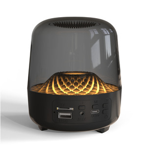 Altavoces Amplificadores de Sonido Portátiles Inteligentes con Luz LED RGB Colorida, de Acrílico Transparente PMMA, para Juegos <span class=keywords><strong>Devia</strong></span> - Product Image 1