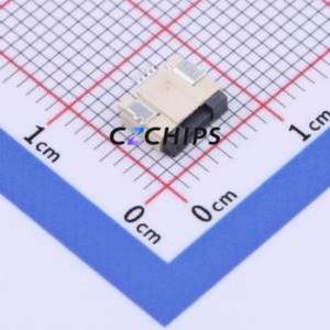 <b>FPC</b>-0.5FX-4PWBH20 FFC/<b>FPC</b> Connector SMD,P=0.5mm Connector Flip Cover Type Bottom Contact 4P 0.5mm - Product Image 2