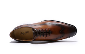 Scarpe Eleganti da <span class=keywords><strong>Uomo</strong></span> di Grandi Dimensioni, Scarpe Oxford in Pelle Monk per <span class=keywords><strong>Uomo</strong></span> - Product Image 4