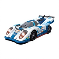 Voiture de course RC Huvelon 1/16ème, 4 roues motrices, moteur brushless, 7 modes d'éclairage, feux arrière LED, qualité hobby électrique