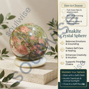 Sphère de jaspe polie, boule décorative en pierre, globe artistique, spécimen minéral naturel - Product Image 4