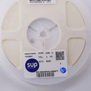 Factory Direct RR1608 0603L0R68FT 0603 1608 Resistors SMD Low Resistance Resistors 0.68ohm 1% 1/10W Thick Film Resistor - Product Image 1