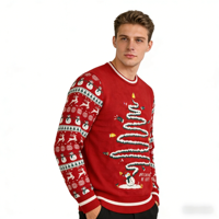Pull de club 2026 Nouvelle collection – Pull décontracté unisexe à col rond, idéal pour toutes les occasions