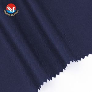 ネイビーブルーツイル無地TRイタリア品質エクアドルセルベッジビジネスマン事務員パンツ制服ウェディングスーツ - Product Image 3