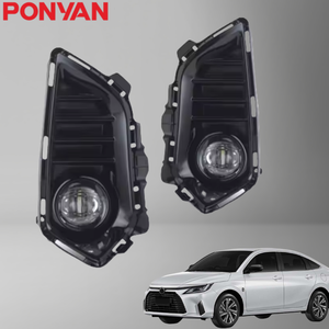 Pour <span class=keywords><strong>Toyota</strong></span> <span class=keywords><strong>Yaris</strong></span> Ativ Vios 2022 2023 2024 PONYAN Led <span class=keywords><strong>antibrouillard</strong></span> <span class=keywords><strong>feux</strong></span> de jour pare-chocs <span class=keywords><strong>avant</strong></span> phare de haute qualité - Product Image 1