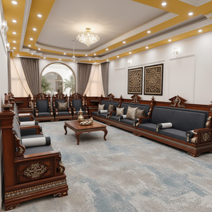 Mobilier de Majlis Arabe Moderne |     Personnalisation Possible |    Livraison gratuite dans le monde entier - Product Image 3